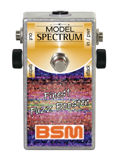 Spectrum Fuzz Booster Bsm Finest Treble Booster 